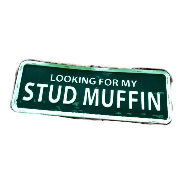 Ashland Other - Decorative stud muffin plate sign/wall art